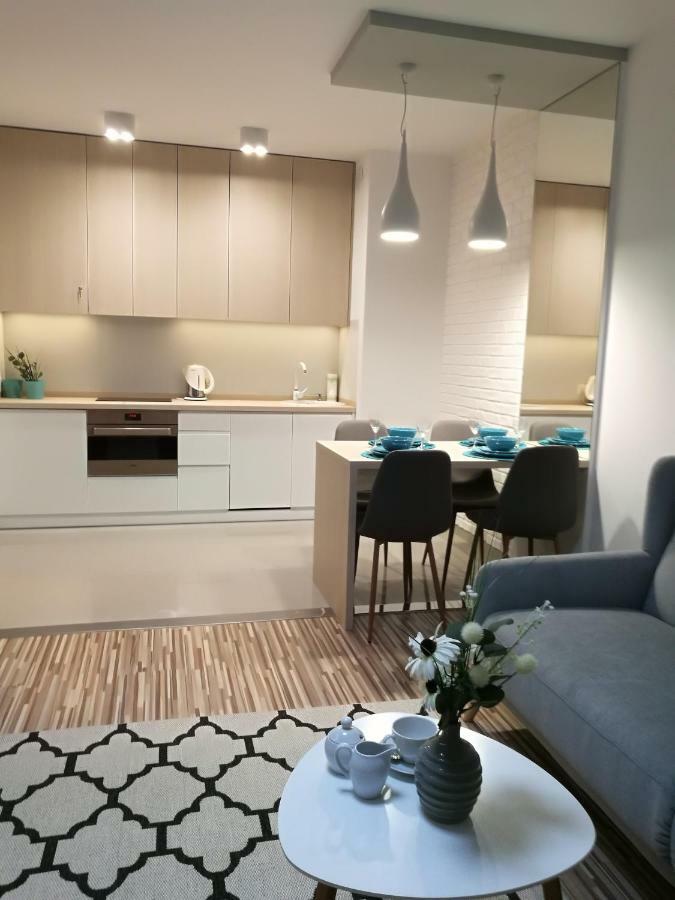 Apartament Mini Lägenhet Lublin Exteriör bild